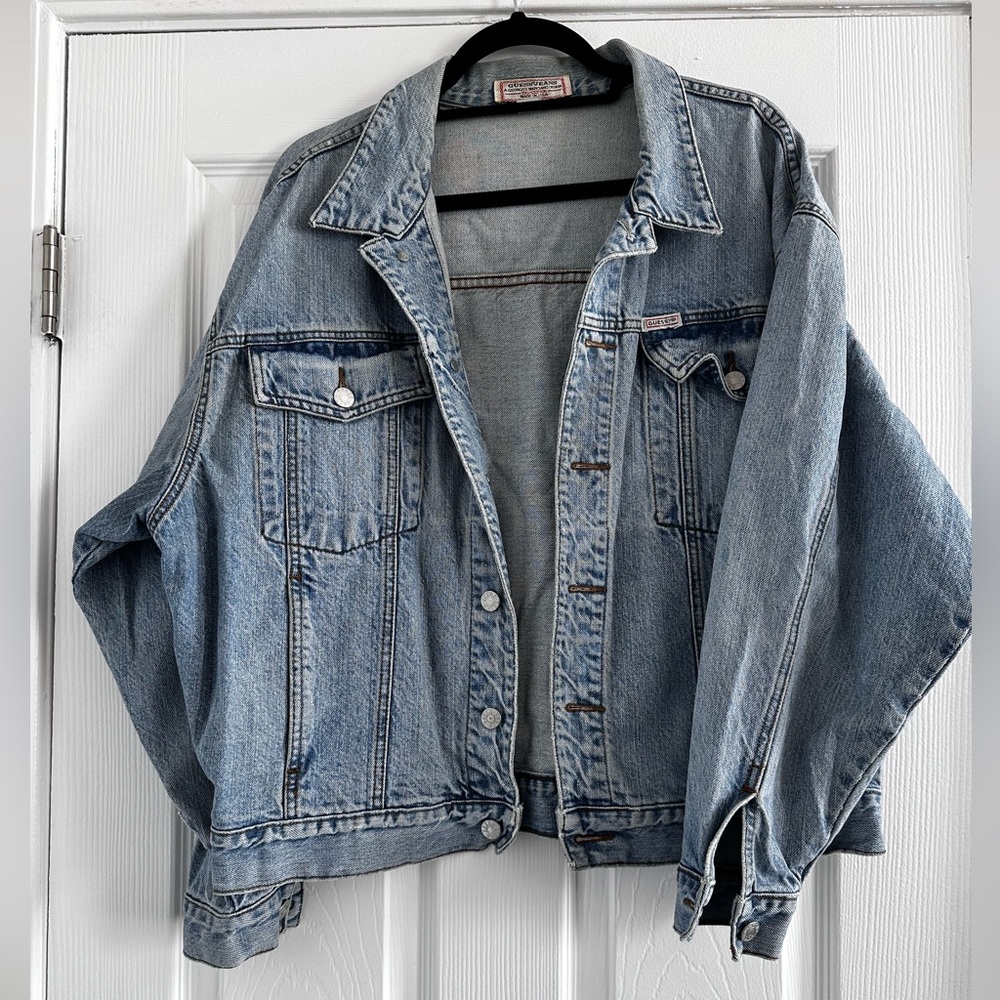 Guess Jeans Blue Jean Denim Jacket